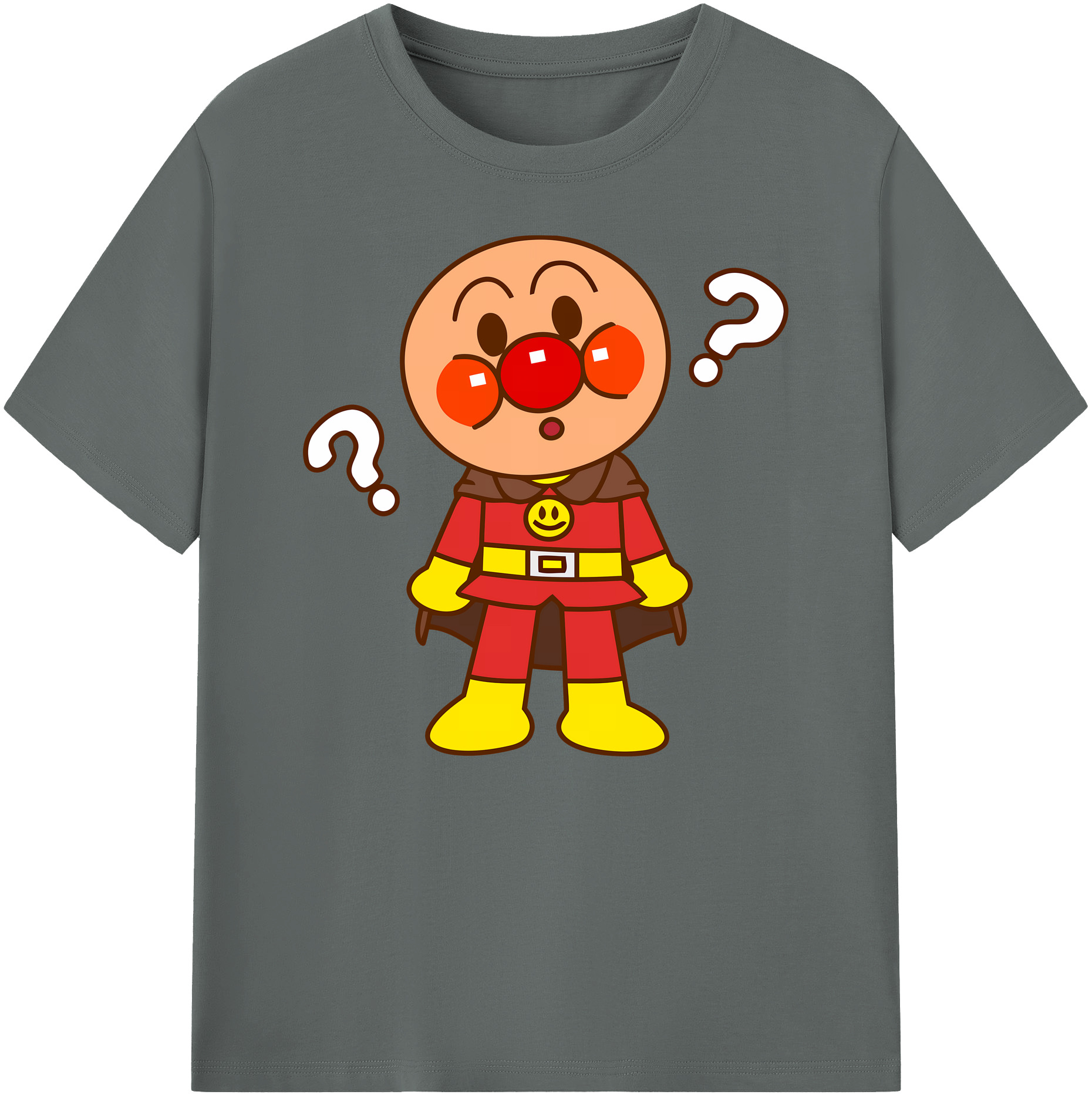 （画像用） アンパンマン Anpanman 綿100％ メンズ半袖Tシャツ｜肌触りやわらか＆通気性